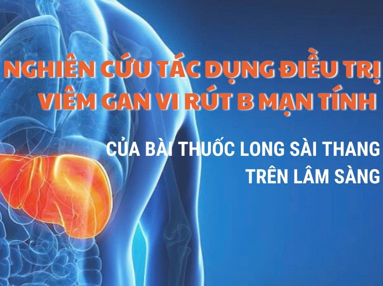 Đánh giá hiệu quả điều trị viêm gan B mạn tính bằng bài thuốc Long sài thang